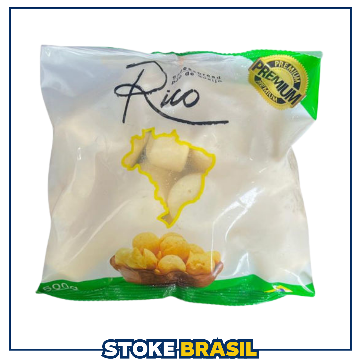 Rico – Pão de Queijo Congelado (500g)