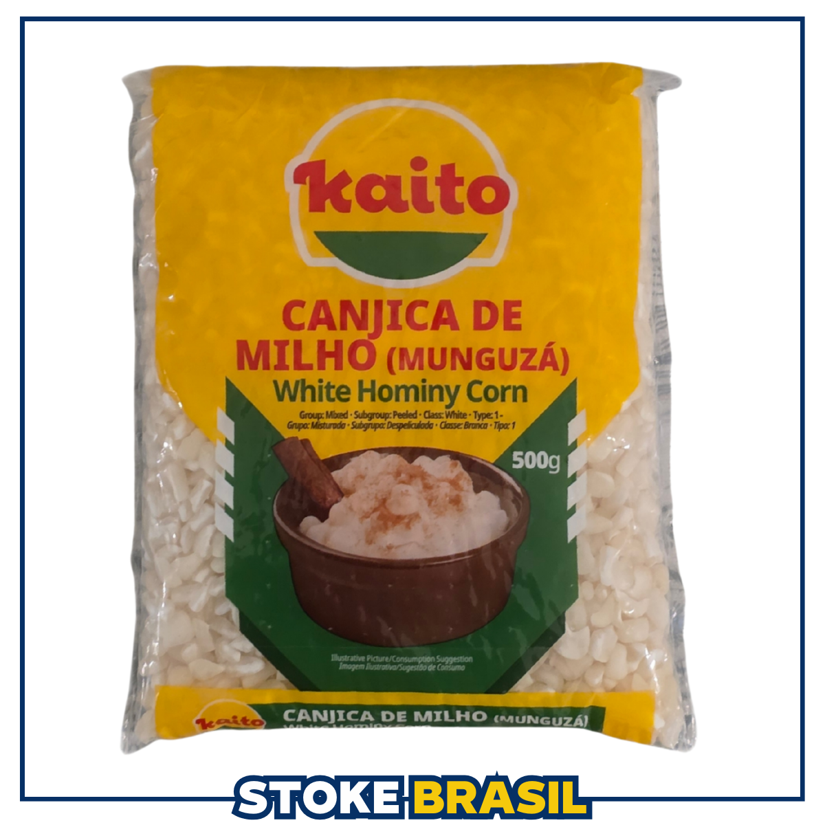Kaito – Canjica Branca (500g)