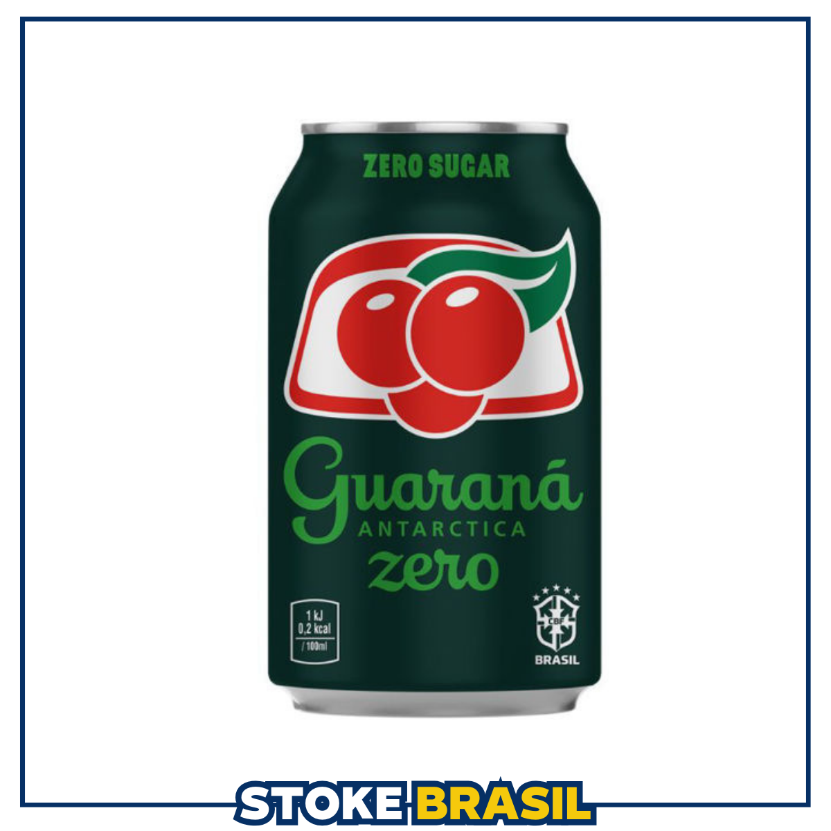 Guaraná Antarctica Zero Açúcar – Refrigerante de Guaraná Lata (330ml)