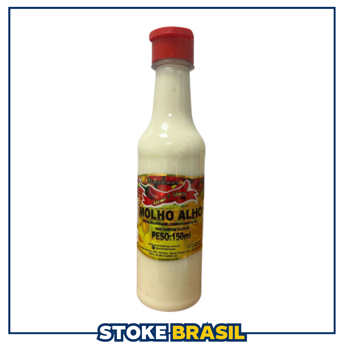 Aroma D'Minas – Molho de Alho (150ml)