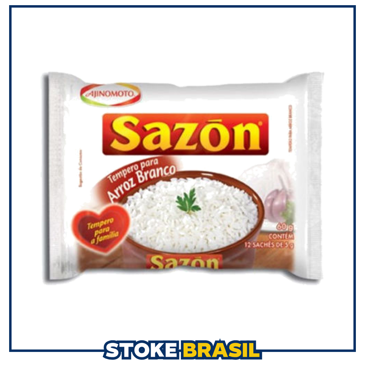 Ajinomoto – Sazón para Arroz Branco (60g)