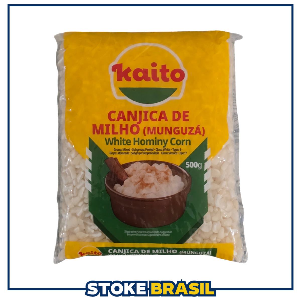 Kaito – Canjica Branca (500g)