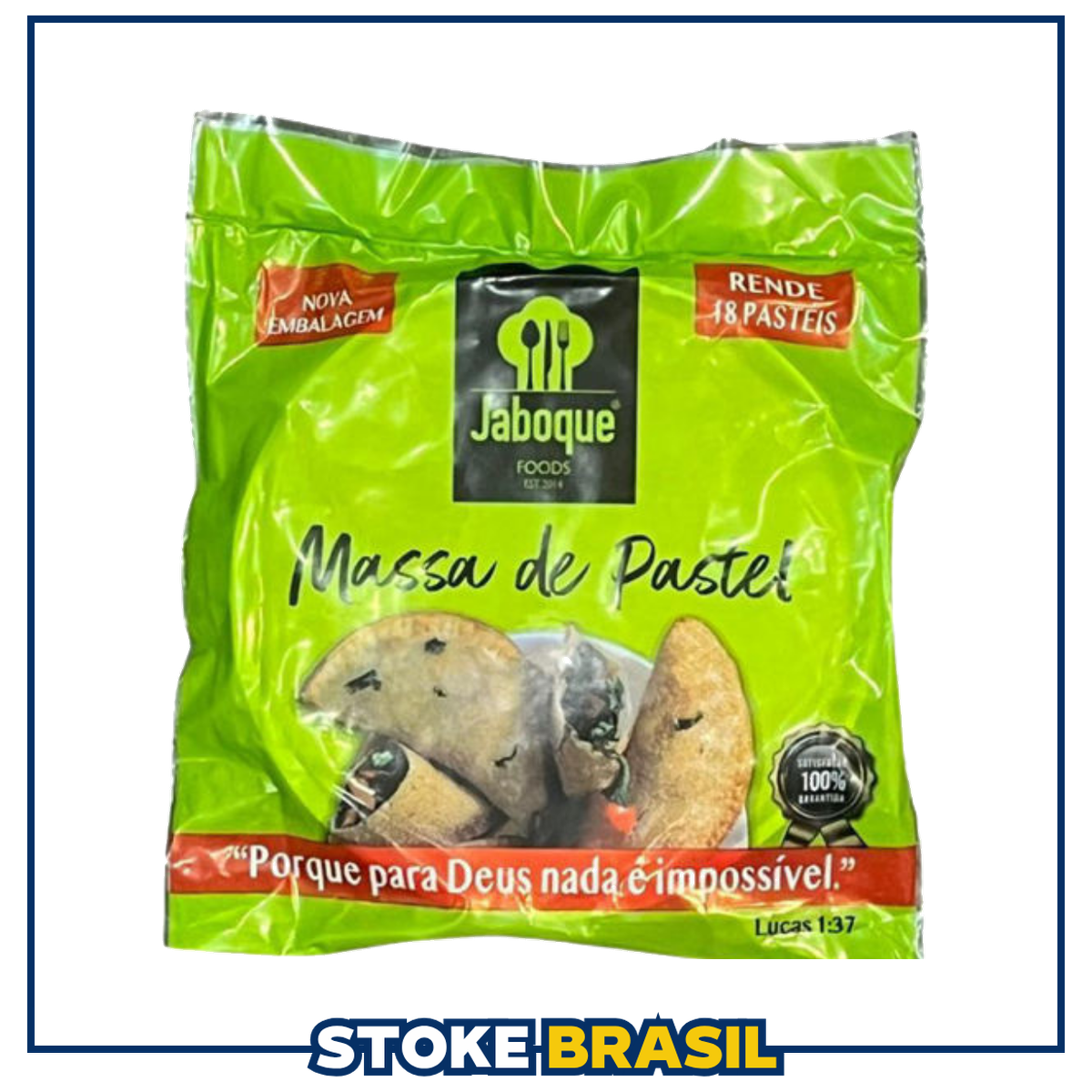 Jaboque – Massa de Pastel Disco (520g)