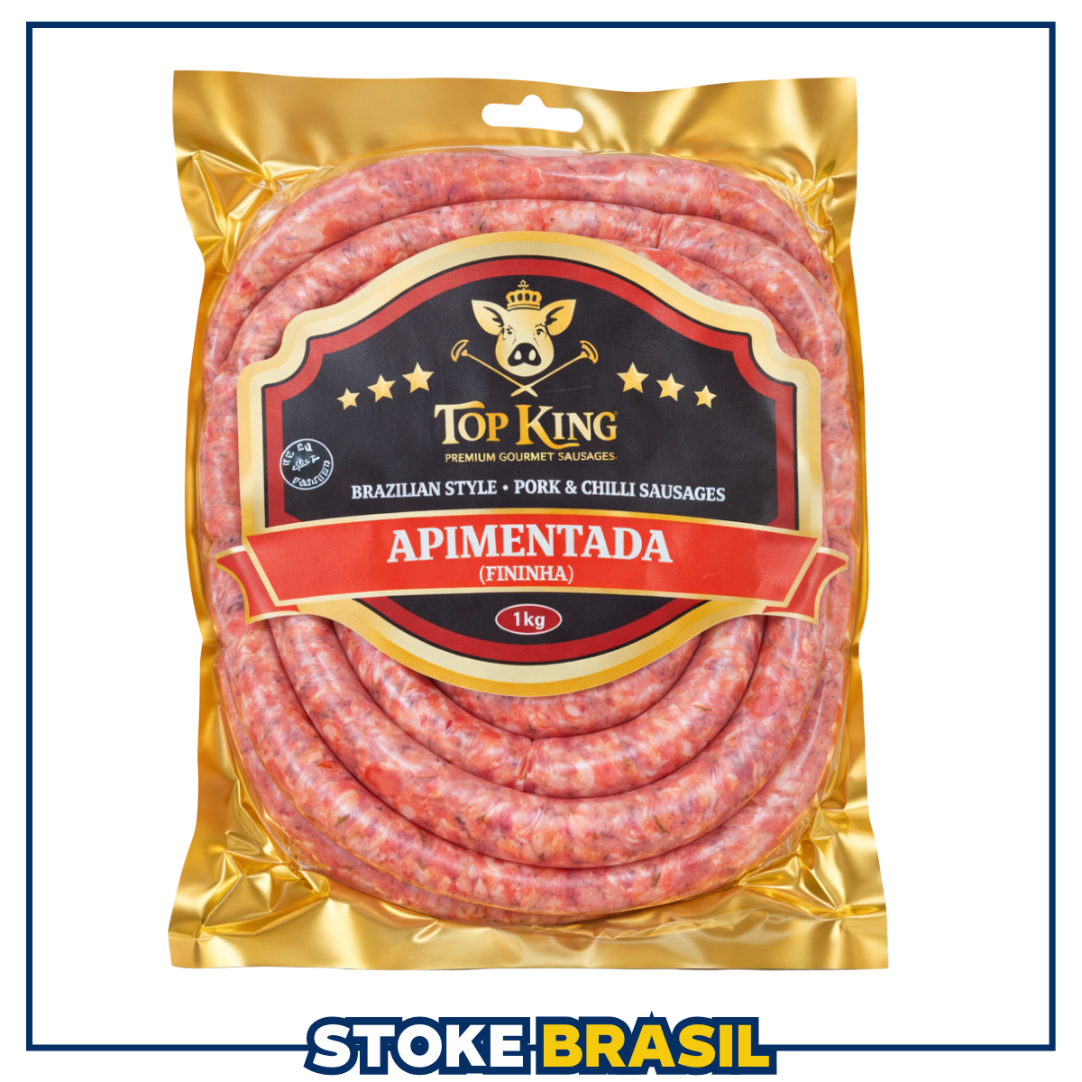 Top King – Linguiça Apimentada Fininha (1kg)