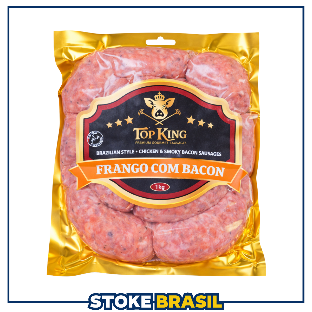 Top King – Linguiça de Frango com Bacon (1kg)