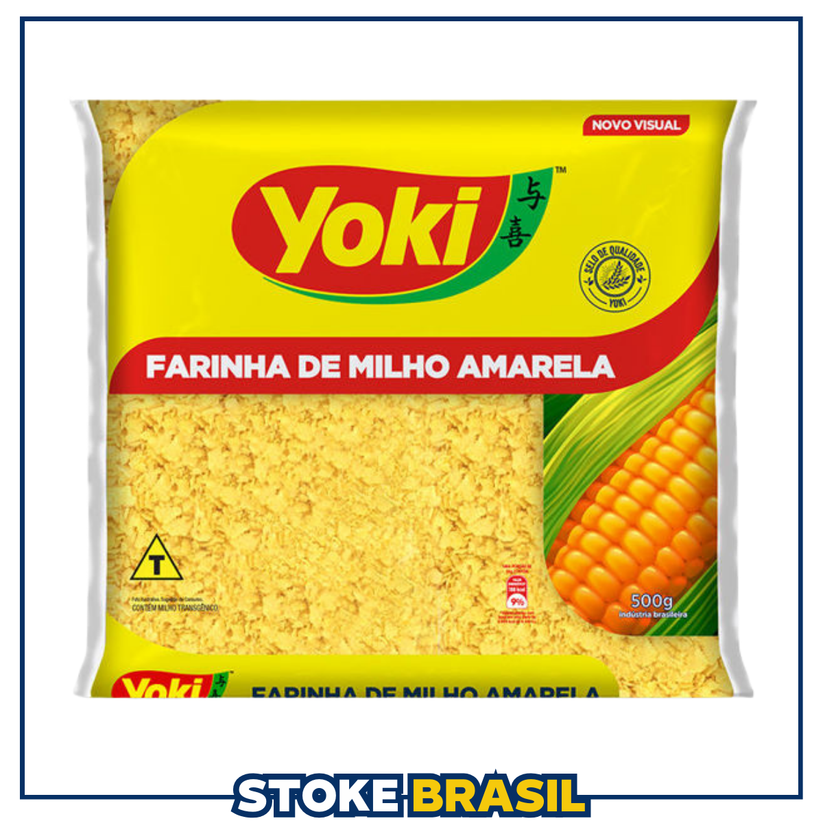 Yoki – Farinha de Milho Flocada Amarela (500g)