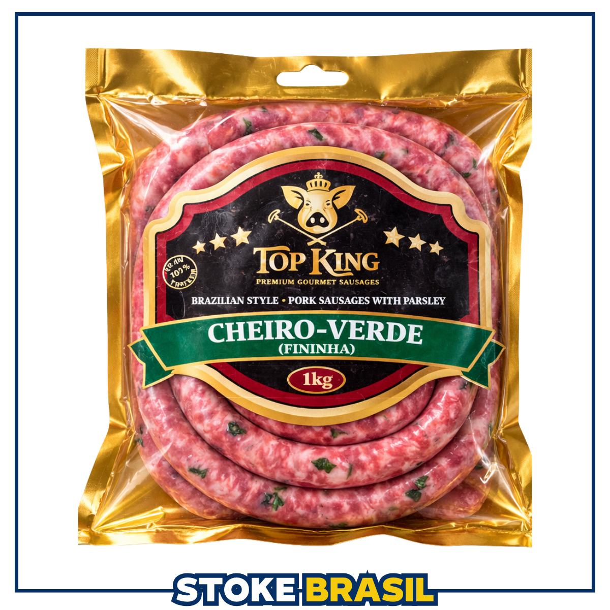 Top King - Linguiça Cheiro Verde (1kg)