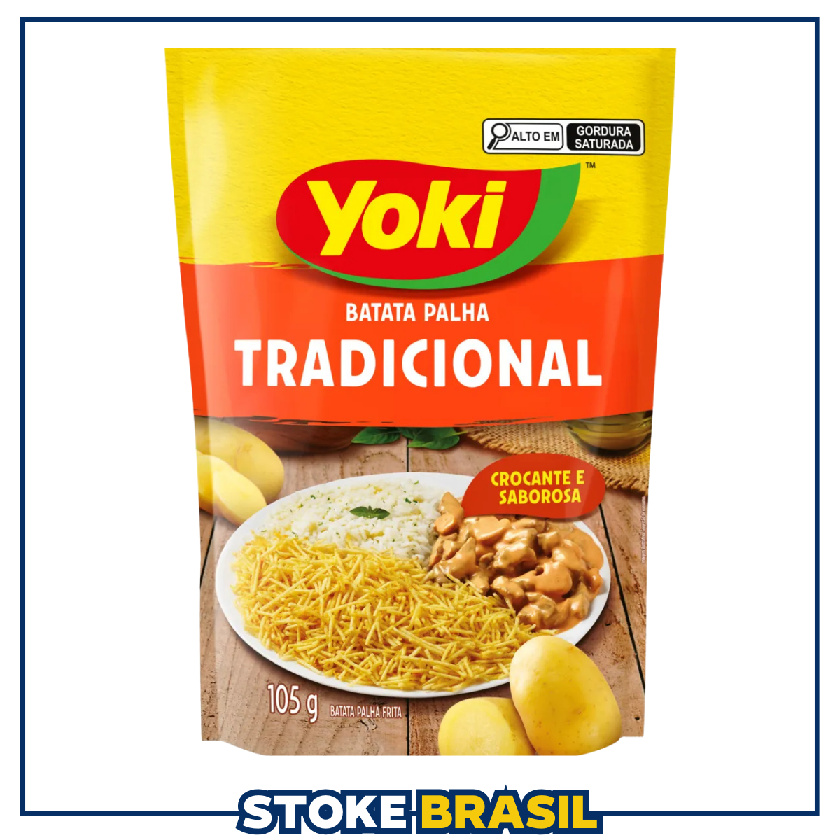 Yoki – Batata Palha Tradicional (105g)