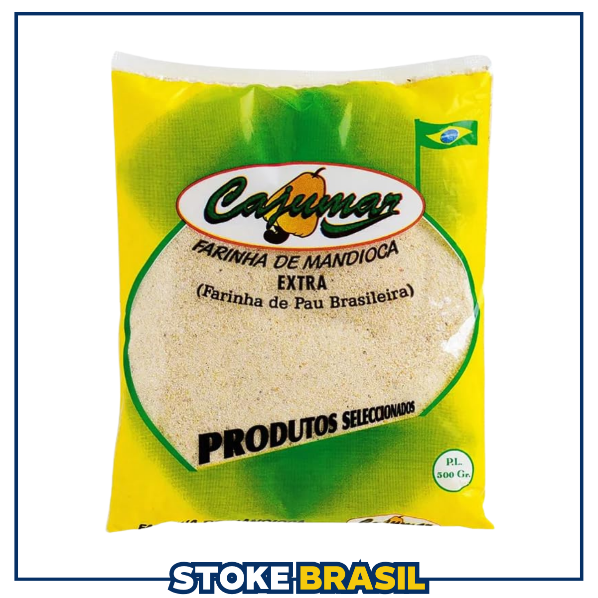 Cajumar – Farinha de Mandioca (500g)