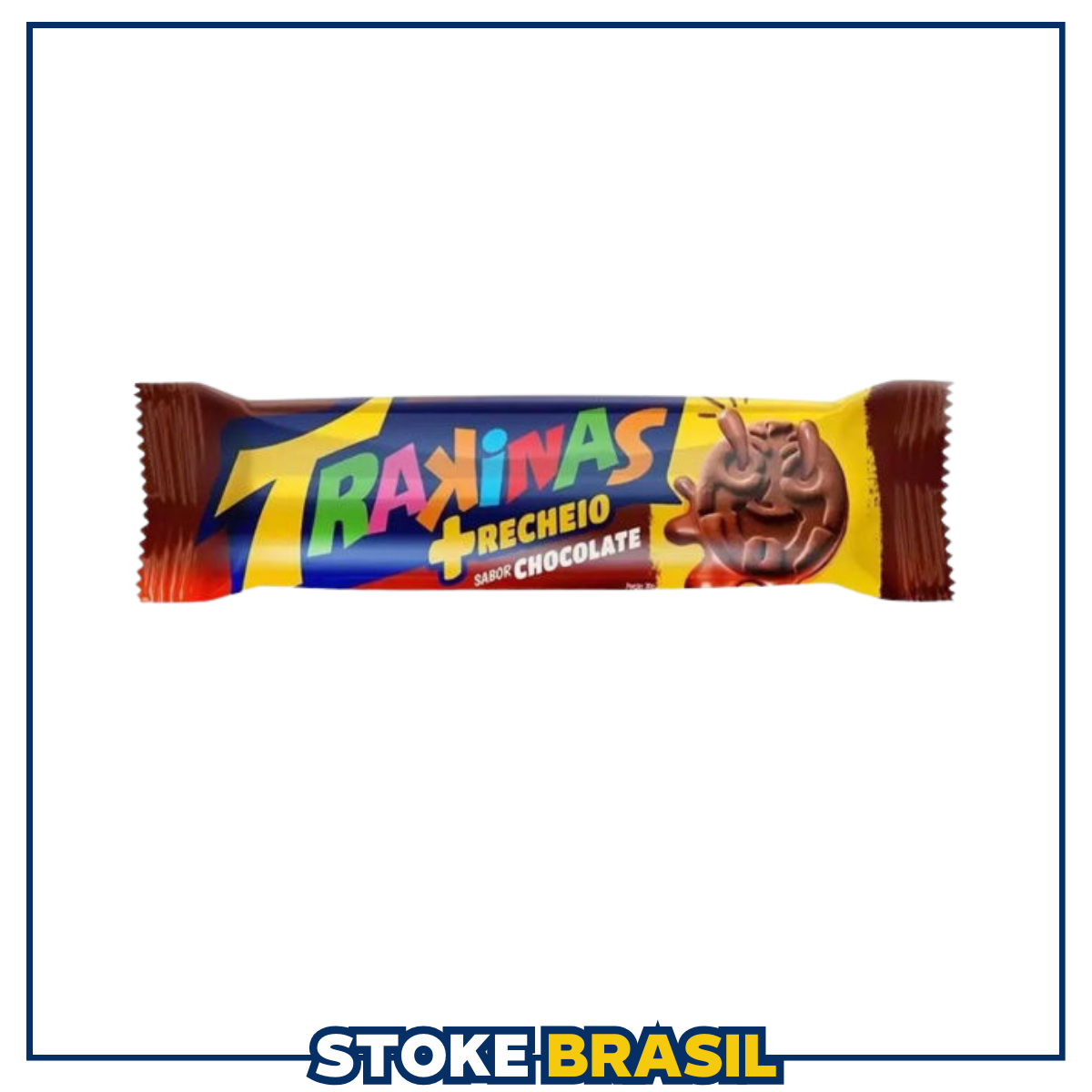 Trakinas – Bolacha Trakinas Sabor Chocolate (126g)