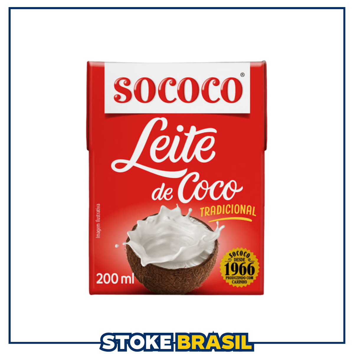 Sococo – Leite de Coco Tradicional (200ml)