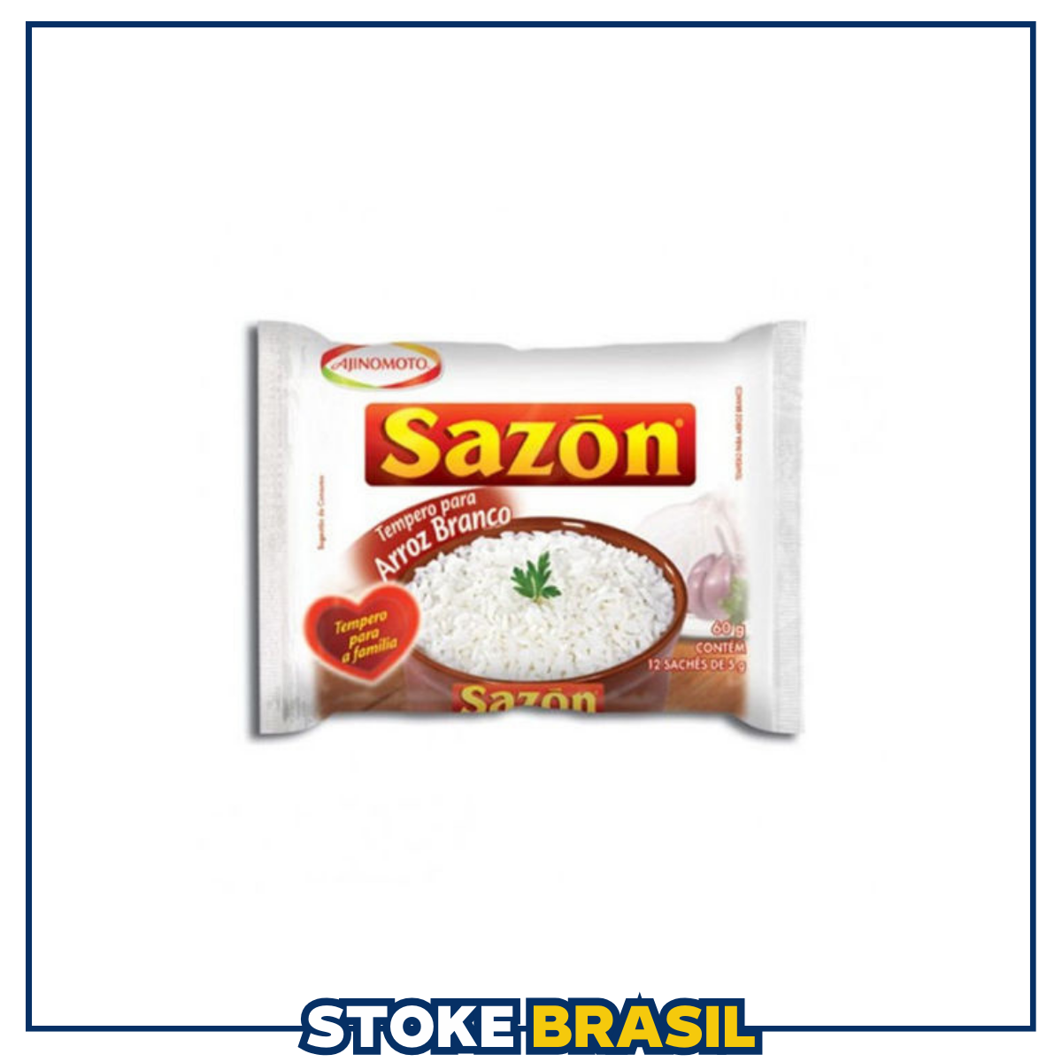 Ajinomoto – Sazón para Arroz Branco (60g)