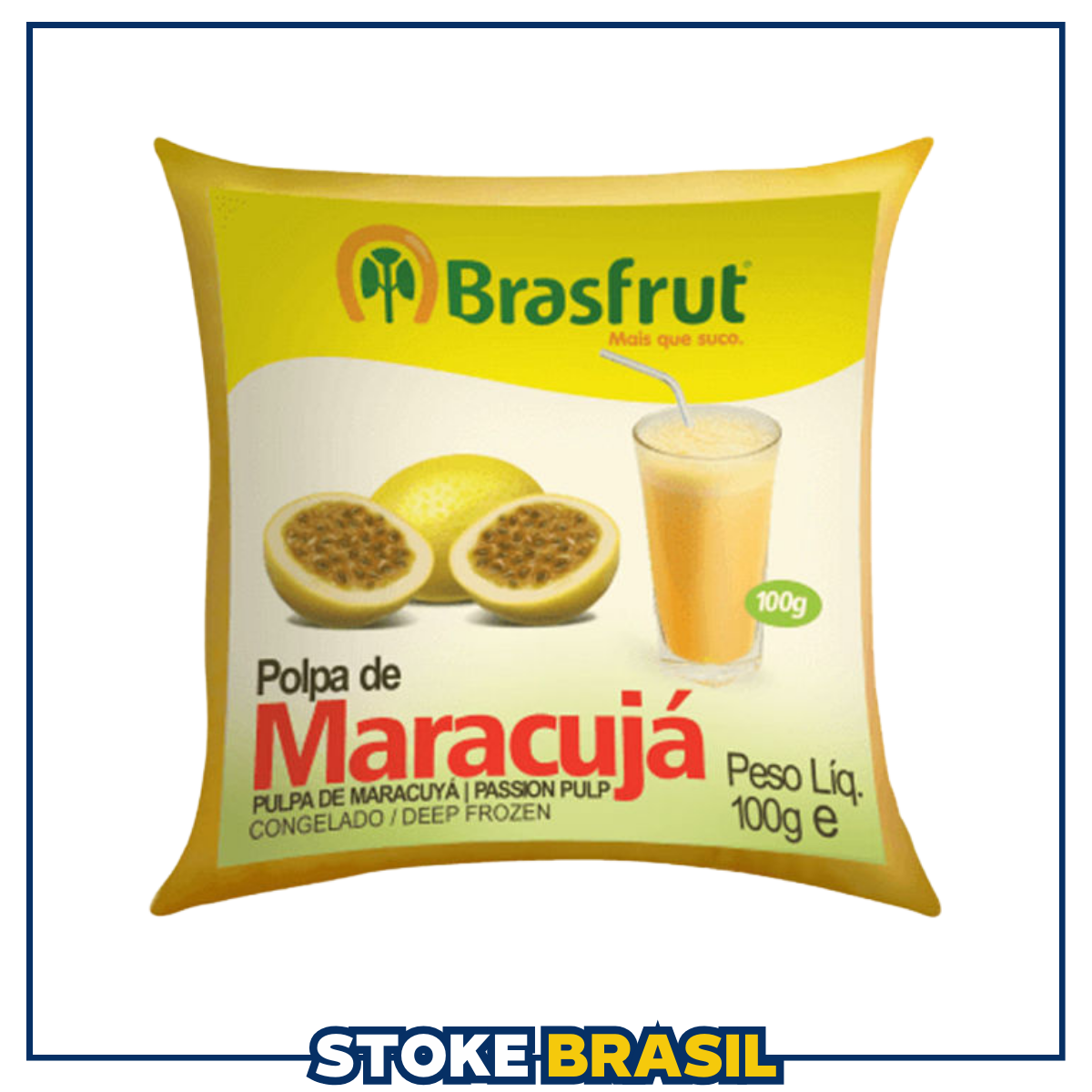 Brasfrut – Polpa de Maracujá (100g)