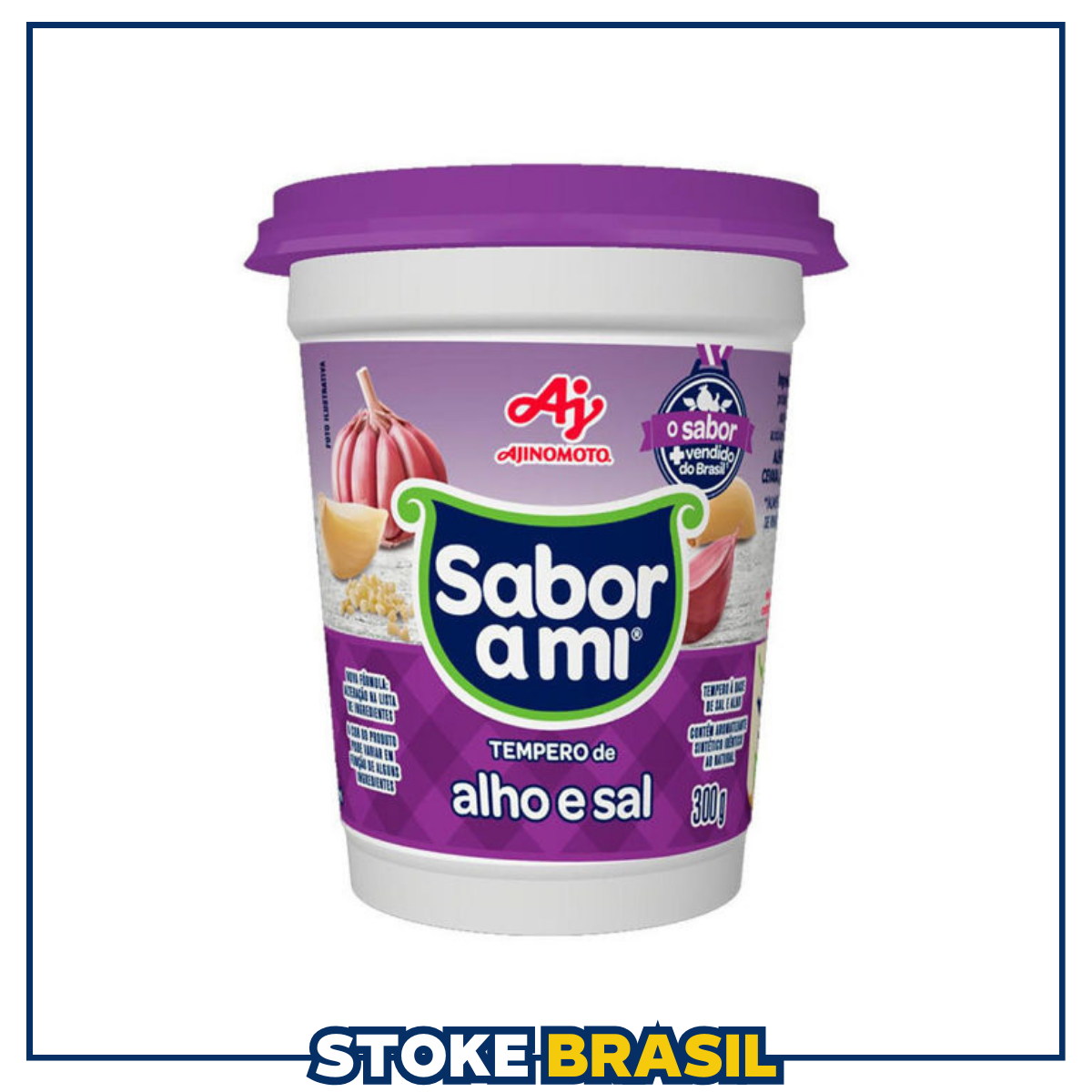 Ajinomoto – Sabor A Mi Alho e Sal (300g)