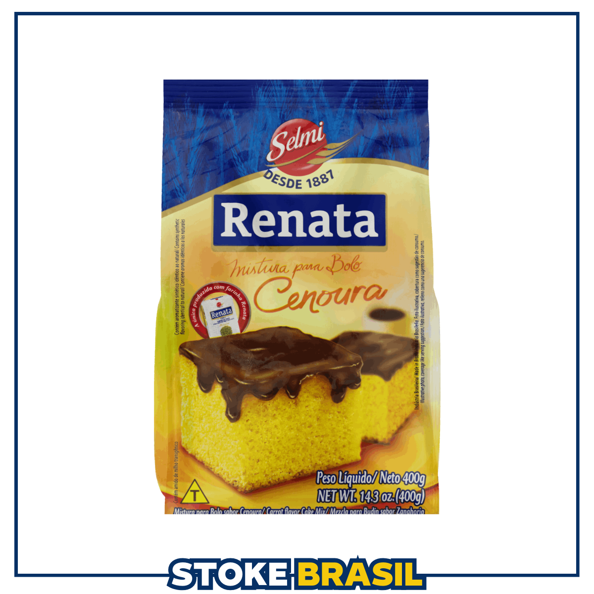 Renata – Bolo de Cenoura (400g)