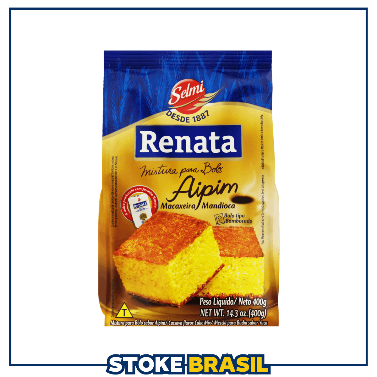 Renata – Bolo de Aipim (400g)