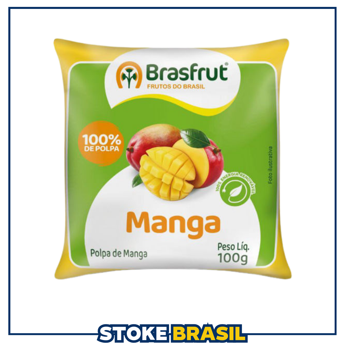 Brasfrut – Polpa de Manga (100g)
