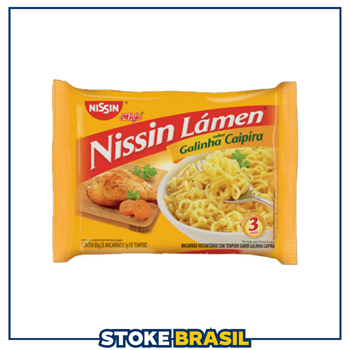 Nissin – Miojo Sabor Galinha Caipira (85g)