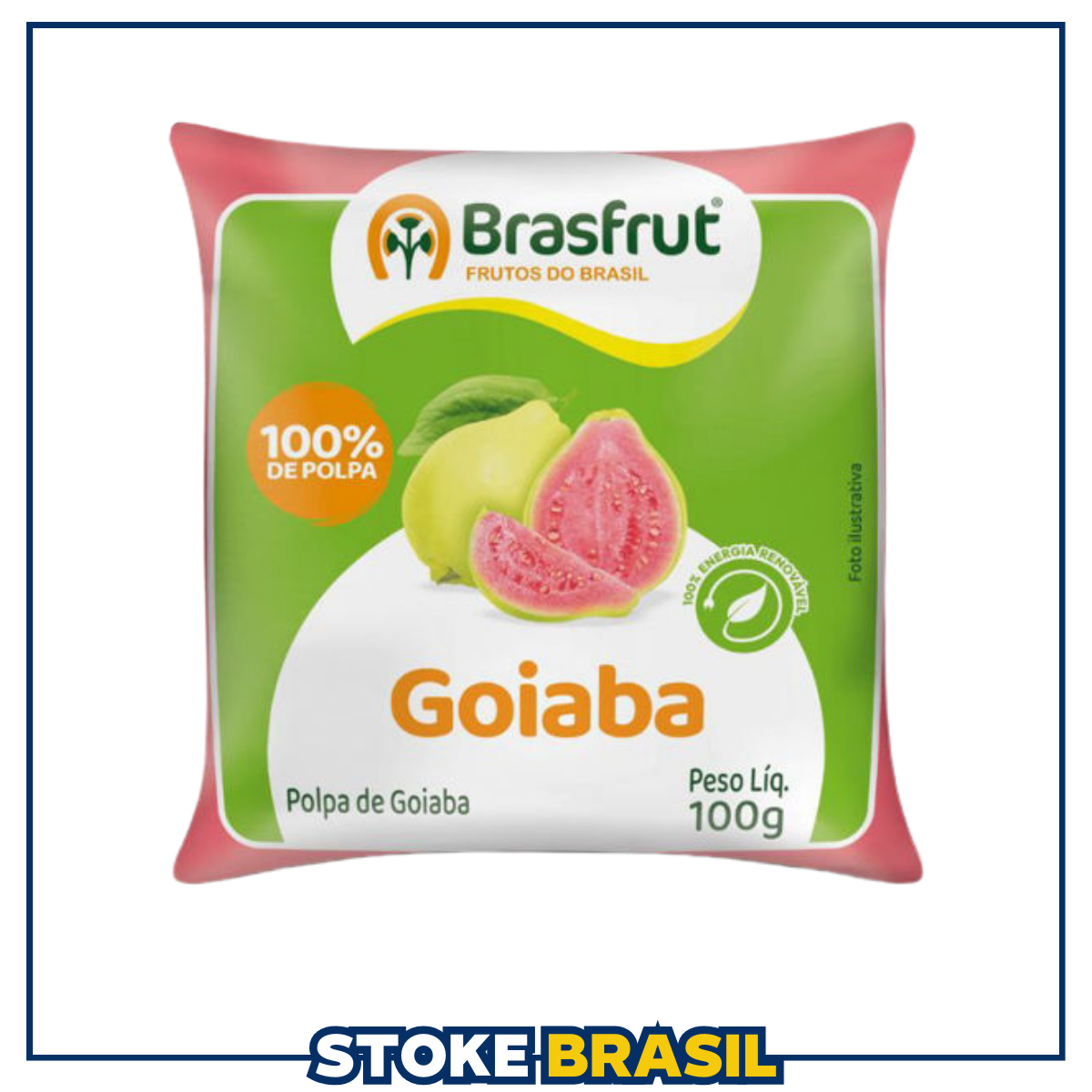 Brasfrut – Polpa de Goiaba (100g)