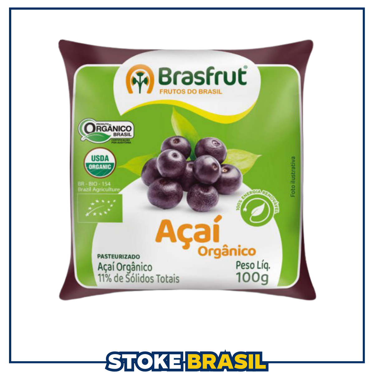 Brasfrut – Polpa de Açaí (100g)