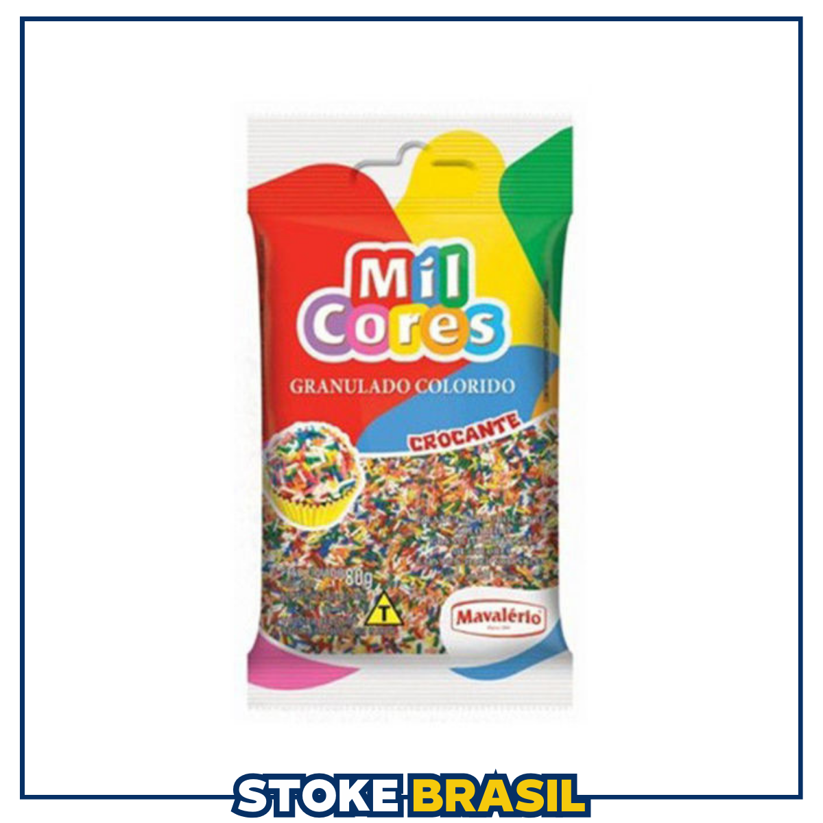 Mavalério – Granulado Colorido Crocante Mil Cores (80g)