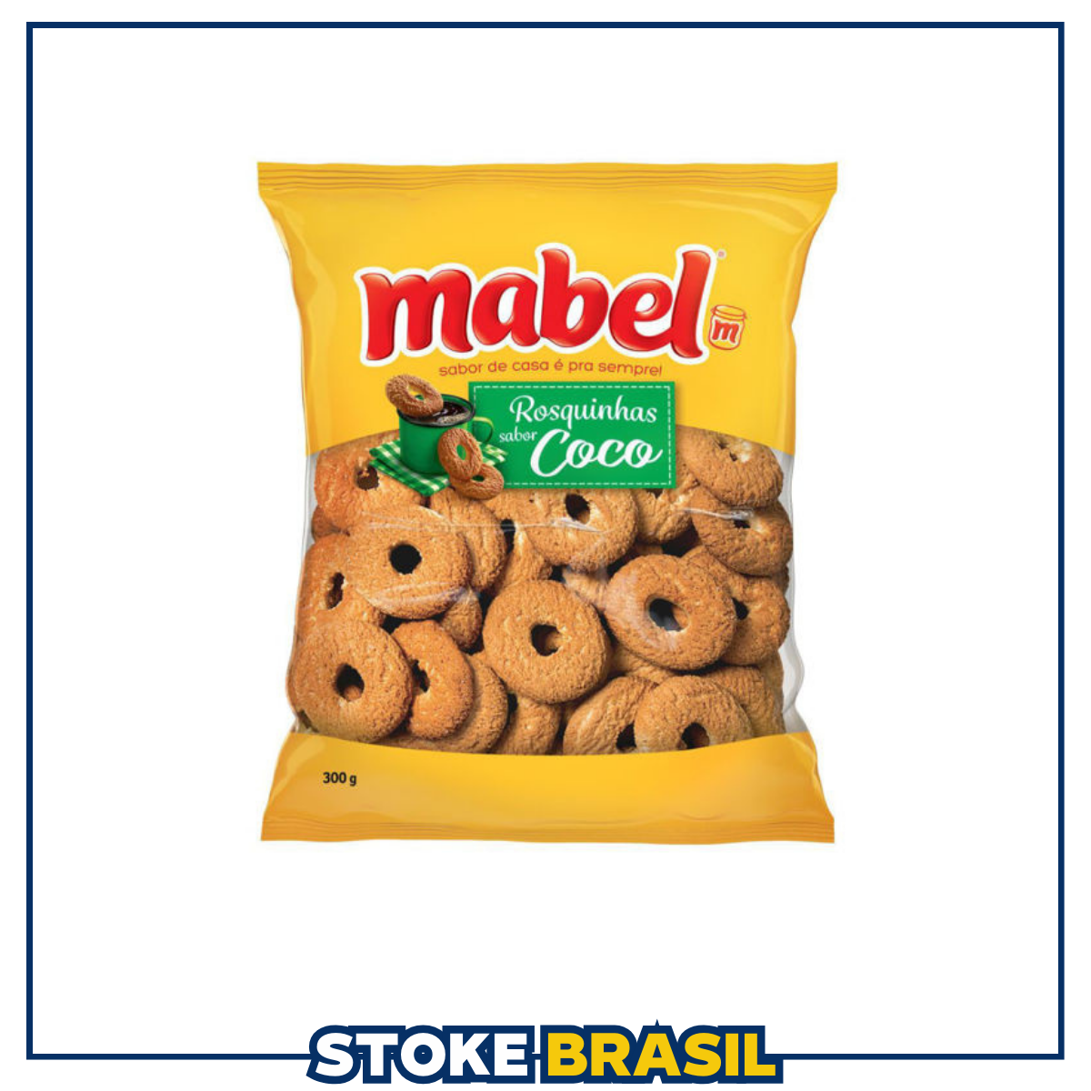 Mabel – Rosquinhas Sabor Coco (300g)