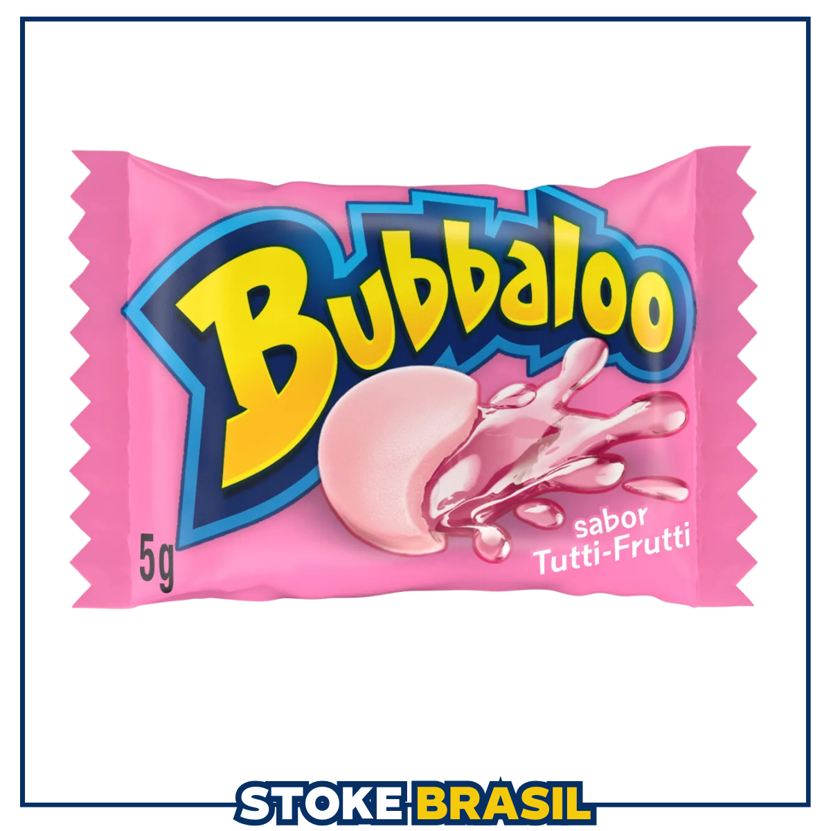 Bubbaloo – Chiclete Sabor Tutti-Frutti (5g)