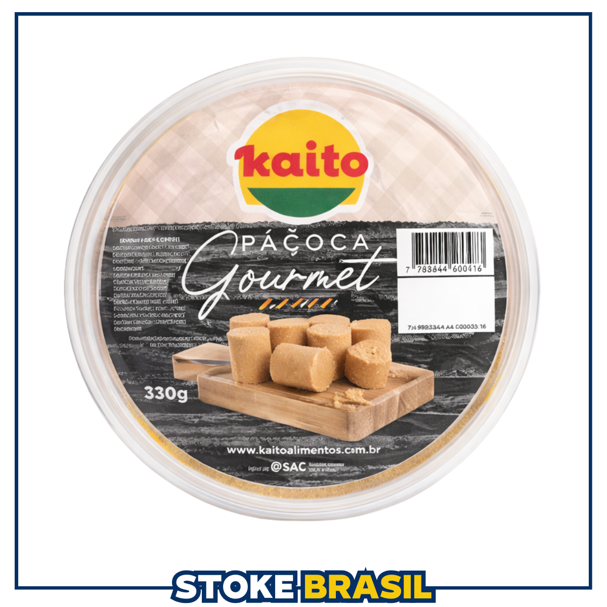 Kaito – Paçoca Gourmet Rolha (330g)