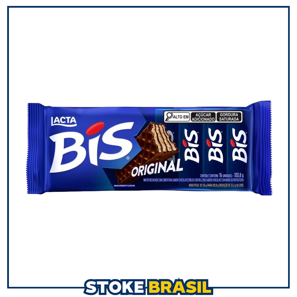 Lacta – Bis Original (100.8g)