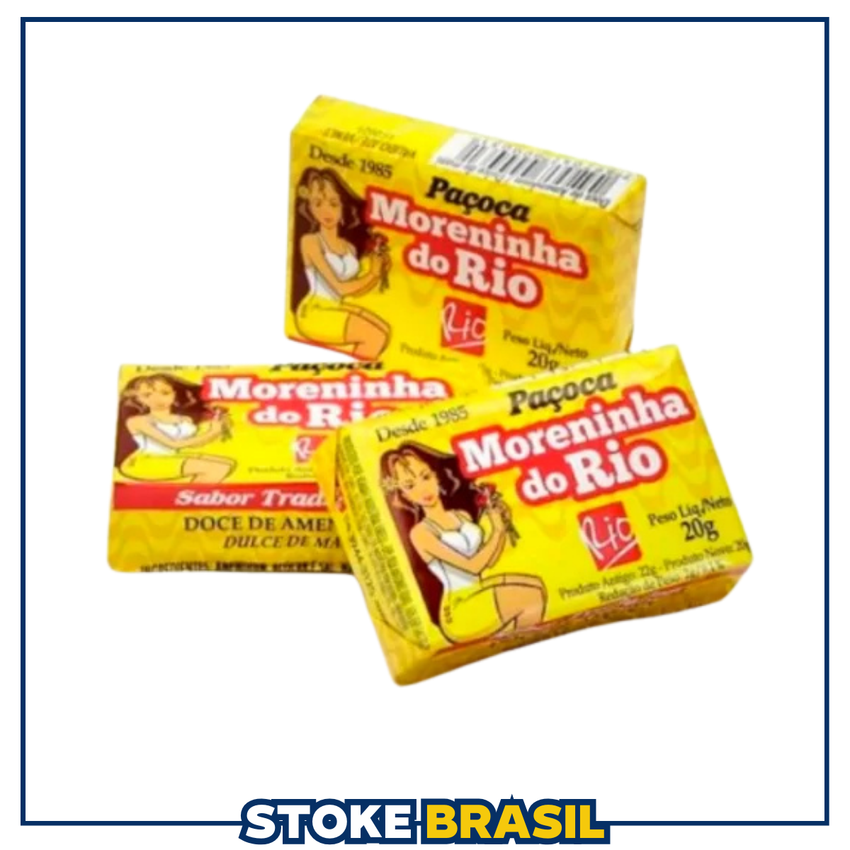 Moreninha do Rio – Paçoca Quadrada (20g)