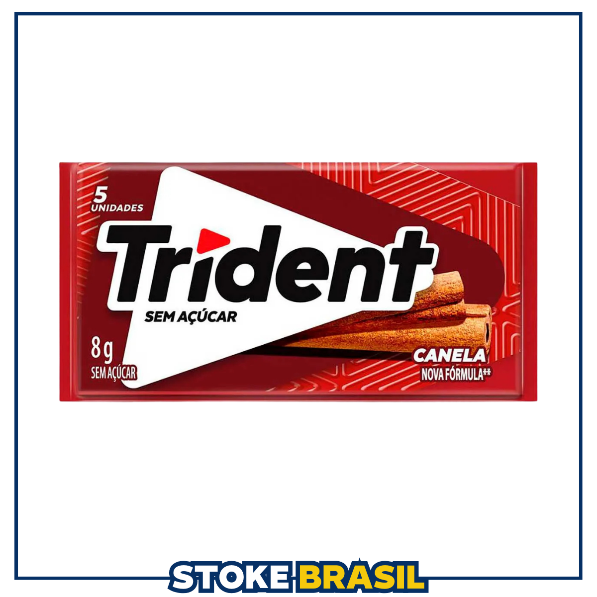 Trident – Chiclete Sabor Canela (8g)