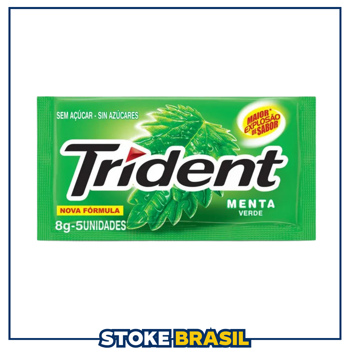 Trident – Chiclete Sabor Menta (8g)