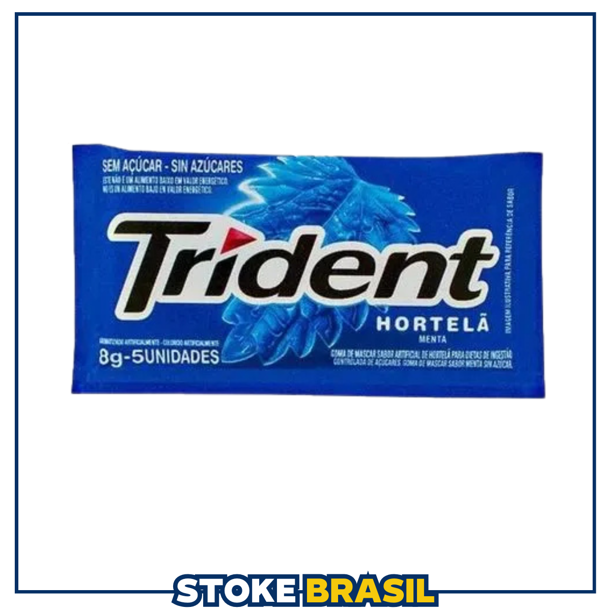 Trident – Chiclete Sabor Hortelã (8g)