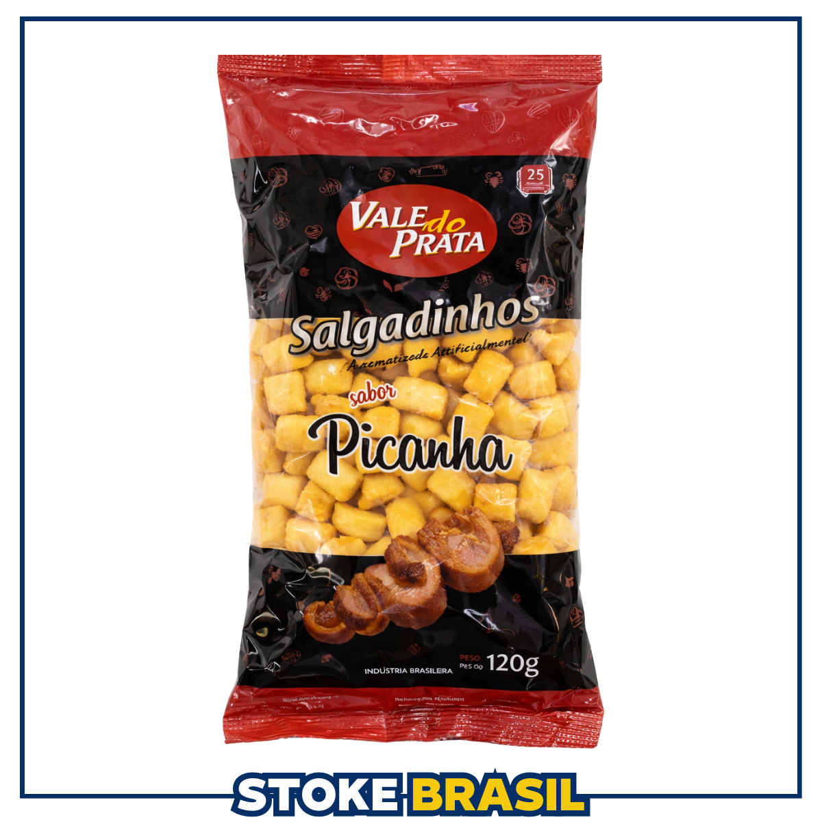 Vale do Prata – Salgadinho Sabor Picanha (120g)