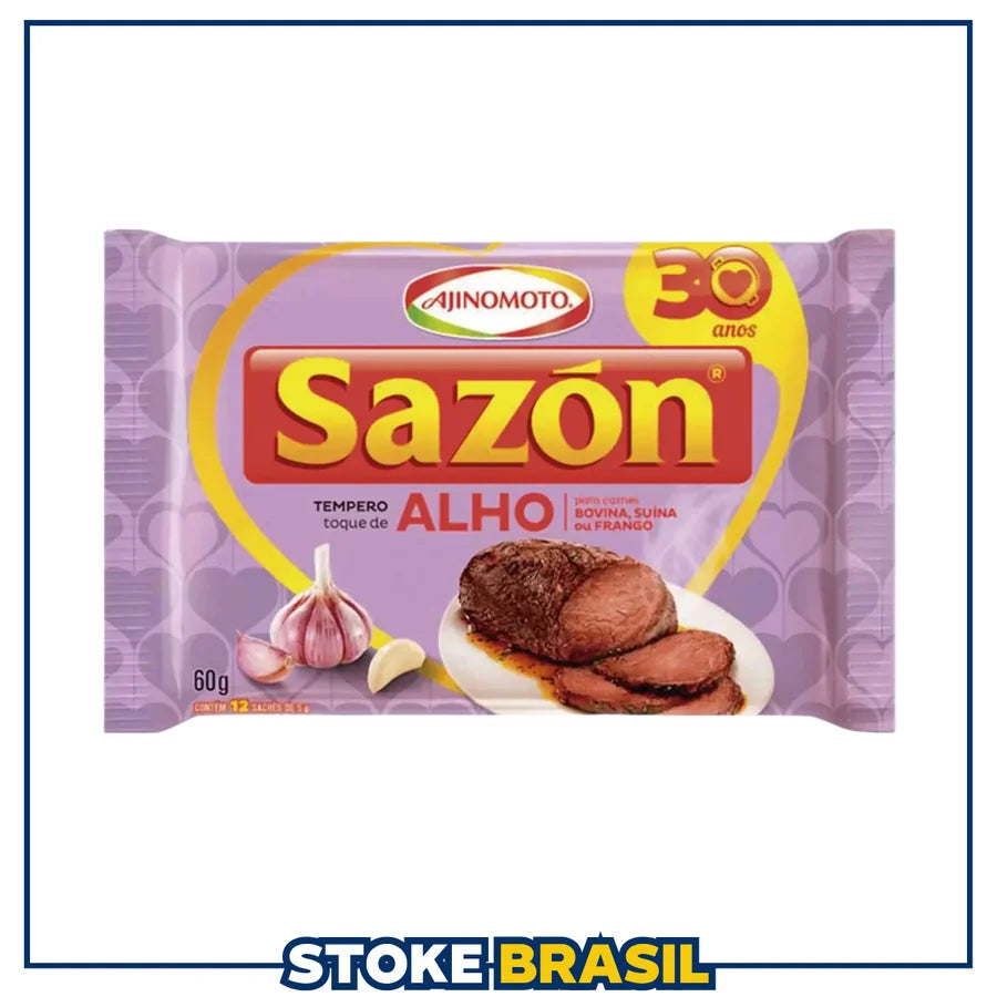 Sazon (Ajinomoto) - Tempero de Alho (60g)